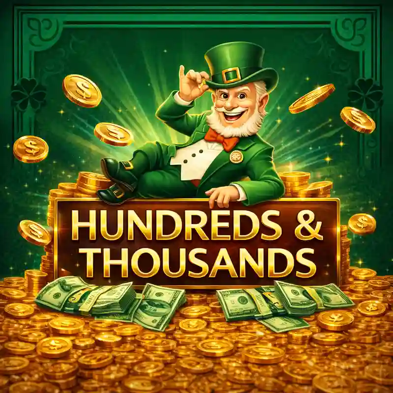 Hundreds and Thousands slot game interface at phwen casino